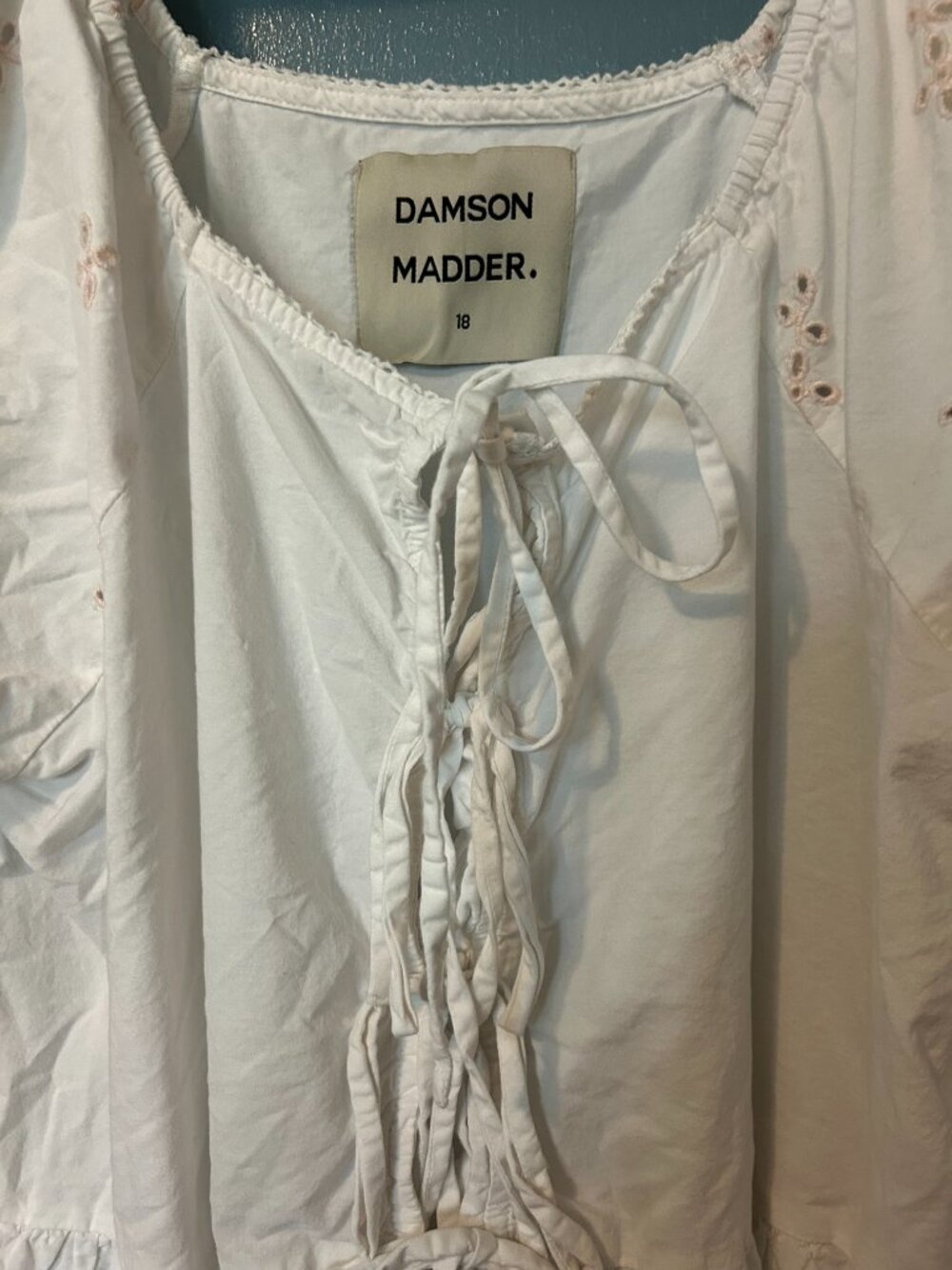 Damson Madder Lana Blouse in Broderie Size UK 18 - Picture 7 of 10